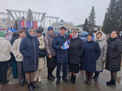 Коллектив КСП РА принял участие в митинге «Крымская весна»